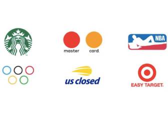 10 logos de grandes empresas transformados para la cuarentena