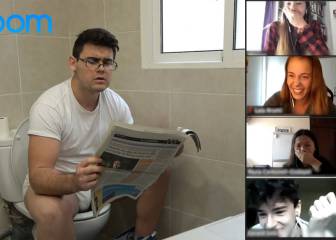 Se cuela en clases online de estudiantes y las reacciones no tienen precio