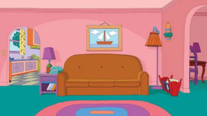 Ahora puedes hacer videollamadas desde el sofá de 'Los Simpson' y otros escenarios