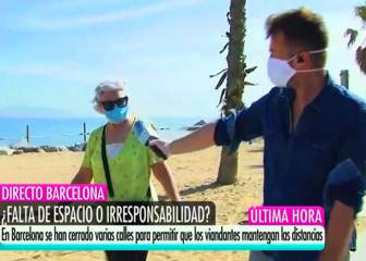 Un reportero del programa de Ana Rosa es regañado en directo: “¡No pongas esto tan pegado!”