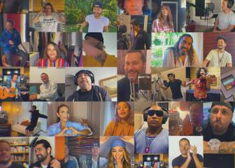 Una nueva versión de 'Color esperanza' reúne a 30 artistas