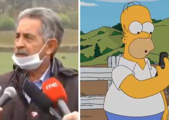 ¡Los Simpsons lo predijeron! el inesperado invitado a una conferencia de prensa...