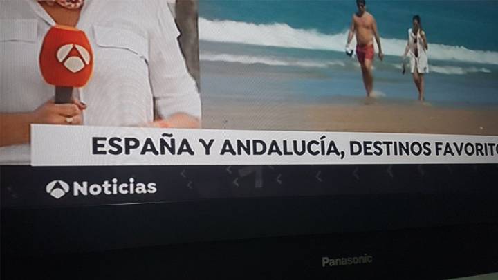‘Antena 3 Noticias’ la lía de nuevo en un rótulo: “España y Andalucía, destinos favoritos”