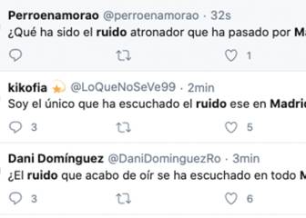 El inquietante ruido que se ha escuchado en todo Madrid del que se habla en Twitter
