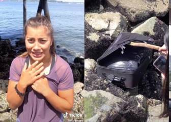 Encuentran una maleta con un cadáver mientras retransmiten su 'aventura' por TikTok