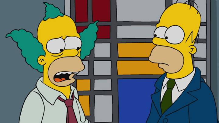 Te habías fijado en que Homer y Krusty son gemelos? Aquí está la  explicación 