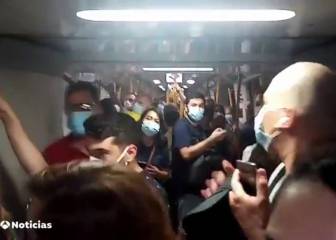 Indignación en redes por esta preocupante imagen en el Metro de Madrid: “Esto es intolerable”