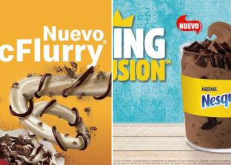 McDonald's lanza un helado de Cola Cao y Burger King uno... ¿De Nesquik?