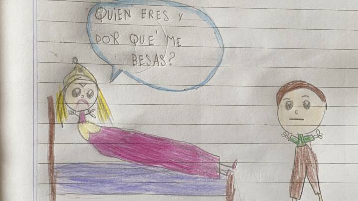 Una niña de seis años dibuja un final feminista para 'La Bella Durmiente'
