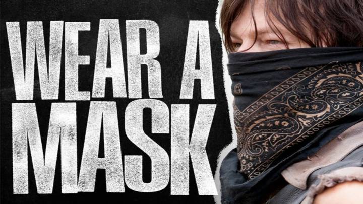 “Wear a mask”: el llamamiento a la responsabilidad de ‘The Walking Dead’ en EEUU