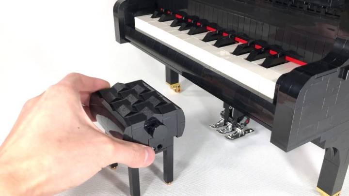 principal Búsqueda dramático Lego lanza un piano que emite melodías con más de 3.000 piezas - AS.com