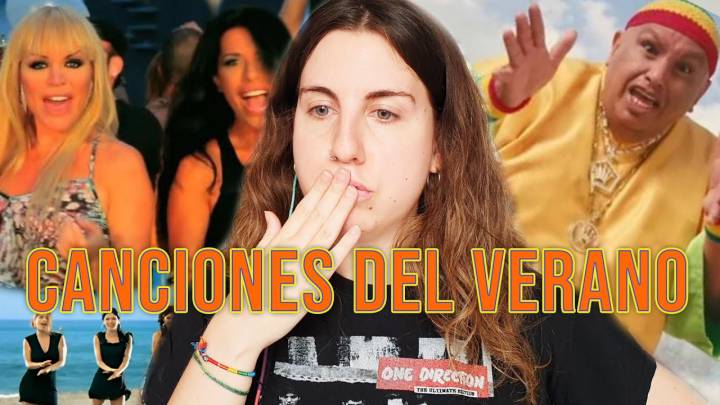 Carolina Iglesias reacciona a los videoclips de las míticas canciones del verano