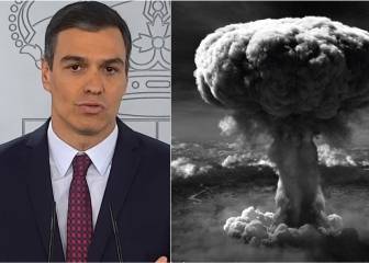 El error en el Twitter de Pedro Sánchez al recordar la bomba de Hiroshima: mira la foto