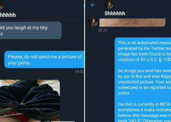 La respuesta viral de una chica que recibió una foto 