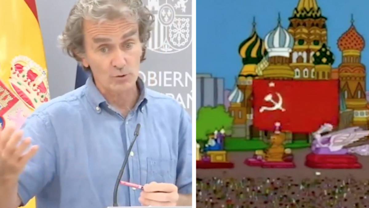 Simón se lía con la Unión Soviética y le hacen un 'meme' de Los Simpson