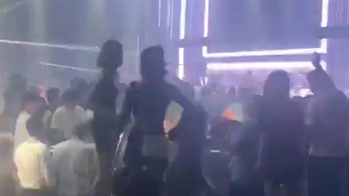 Parece broma: así estaba una discoteque de Wuhan el viernes