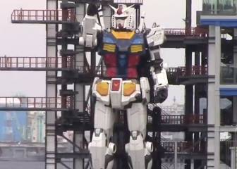 Así se ve un robot mecha de 20 metros creado (y andando) en Japón