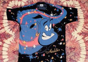 Venden una camiseta 'vintage' de Aladdin por más de 6.000 dólares