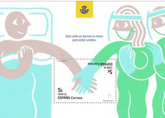 Correos lanza un sello en homenaje a los héroes sanitarios ante la COVID-19