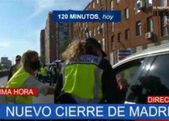 La Policía pilla en pleno directo a un madrileño intentado salir de viaje en plenas restricciones