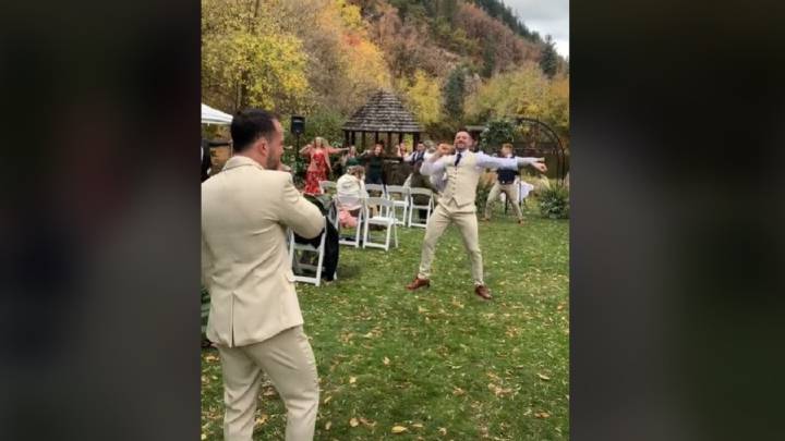 El 'flashmob' en una boda al ritmo de Lady Gaga que arrasa en TikTok
