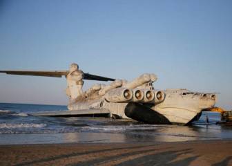 'El Monstruo del mar Caspio': Así está el único Ekranoplano soviético que funcionó