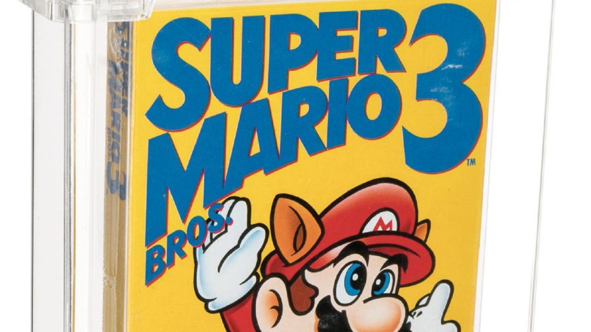 Cópia rara de Super Mario Bros. 3 é vendida por quase R$ 850 mil