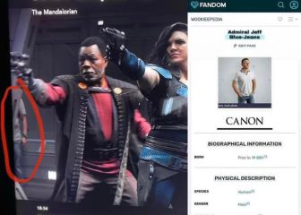 Se cuela un hombre en vaqueros en 'The Mandalorian'