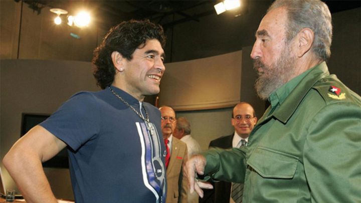 Maradona y Fidel Castro mueren el mismo día: su amistad y su relación con el Ché Guevara