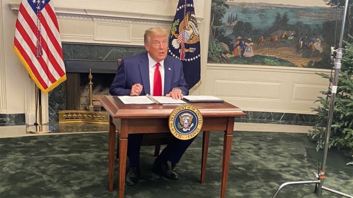 Cachondeo en redes por esta curiosa imagen de Trump: “Pensé que era Photoshop”