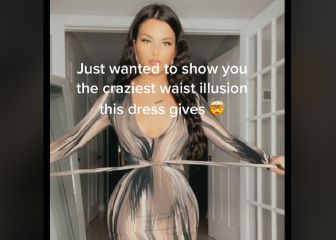 El vestido que encoge la cintura por una ilusión óptica y arrasa en TikTok