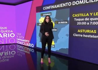 Mónica Carillo sufre un ataque de tos en directo y ella misma desata el humor en redes