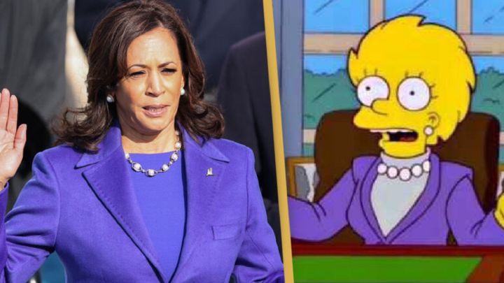 ¿Predijeron también 'Los Simpson' la llegada de Kamala Harris a la Casa Blanca?