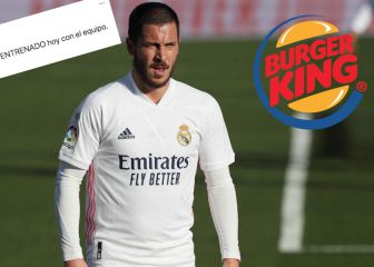 Burger King trolls Eden Hazard over fitness