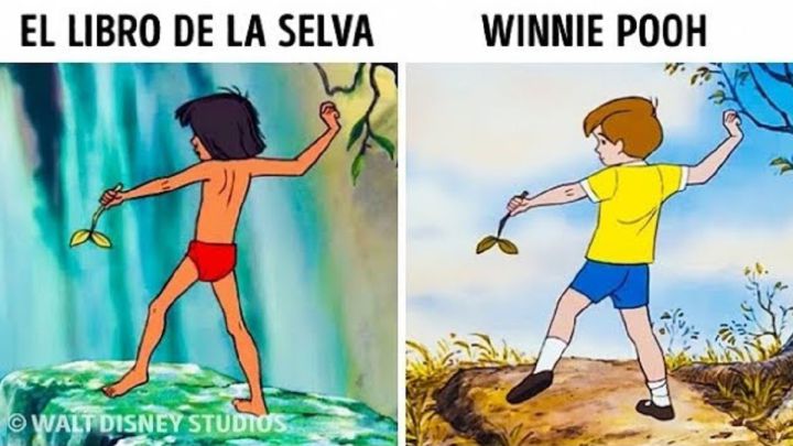 Cuando Disney repetía las ilustraciones en distintas películas y no te dabas cuenta