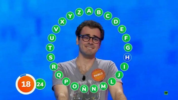 Con la H... ¿Cuál es la palabra con la que Pablo Díaz ha perdido el bote de \'Pasapalabra\'?