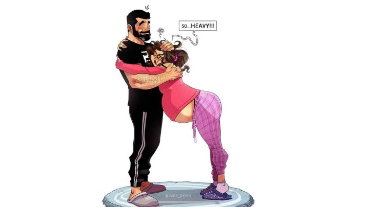 7 ilustraciones que demuestran con humor las dificultades del embarazo