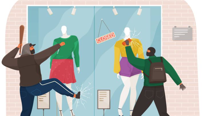 Protégete contra hurtos, robos y vandalismo en los comercios