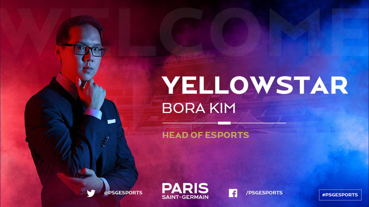 Yellowstar será el jefe del PSG eSports