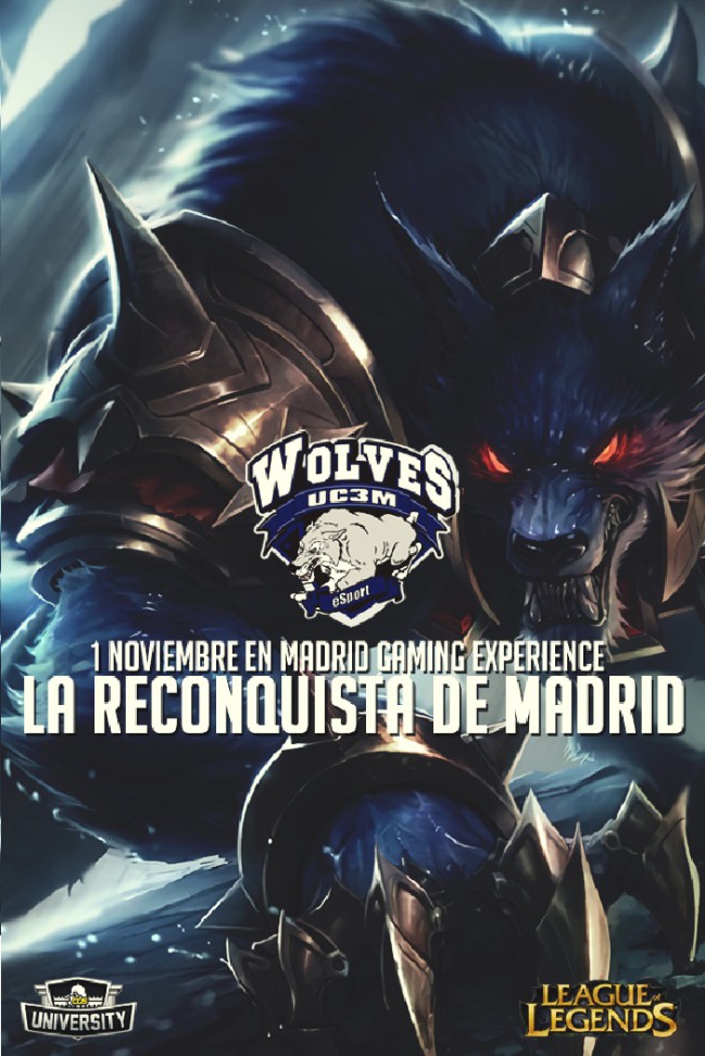 Wolves de la Universidad Carlos III de Madrid
