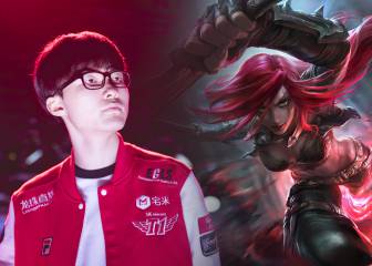 Faker, jugadas imposibles con Katarina