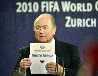 Sudáfrica organizará el Mundial 2010