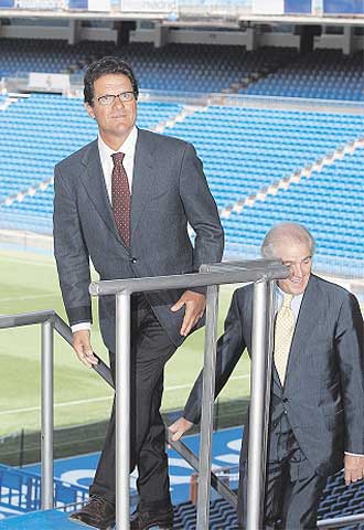 Calderón: "Capello tiene el mando absoluto del club"
