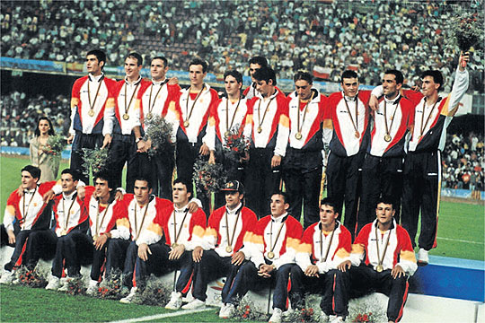 Pinilla-Cañizares, el último partido de Barcelona 92