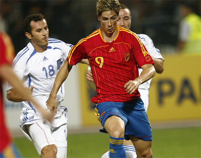 Fernando Torres es baja contra Dinamarca por una rotura fibrilar