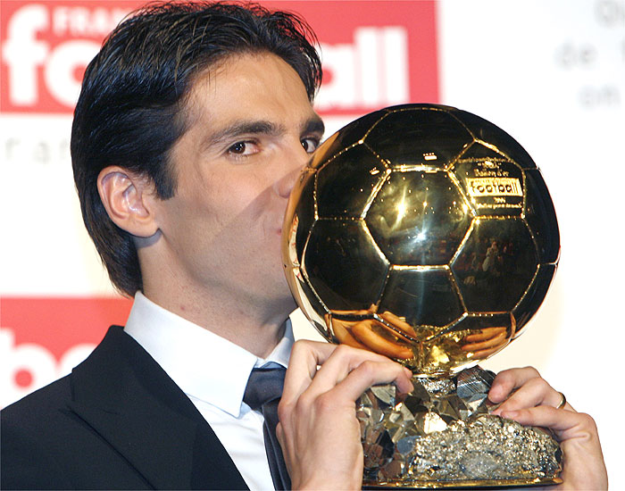 Kaká: "La Copa de Europa ha sido la que me ha dado este galardón"