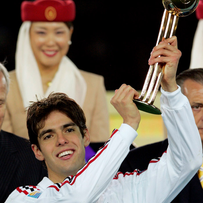 Kaká, nombrado mejor jugador de la final