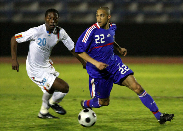 Francia empata con el Congo en partido amistoso