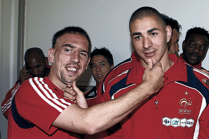 Ribery apela ante Italia al espíritu de Zidane