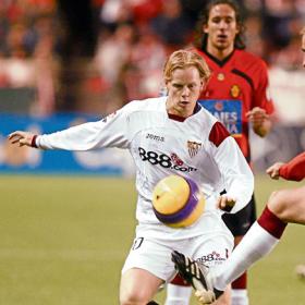 Tom de Mul in action for Sevilla